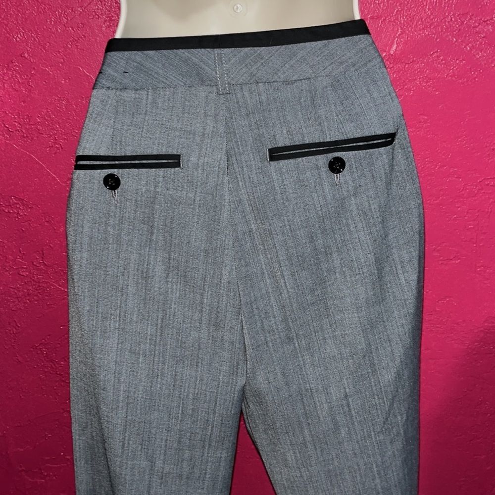Express Editor Pants. Size 4 Regular. Grey And Bl… - image 5